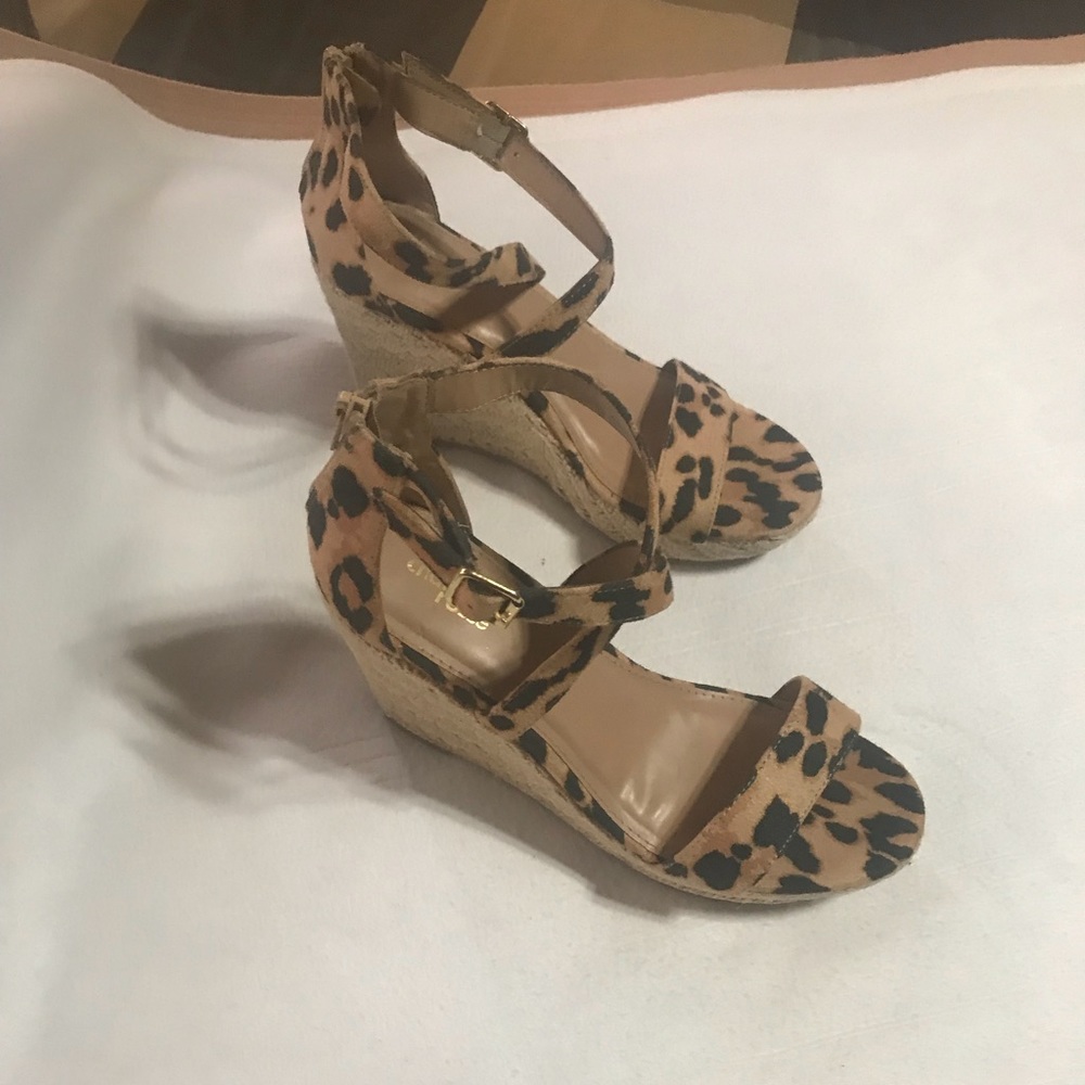 Shoes leopard print